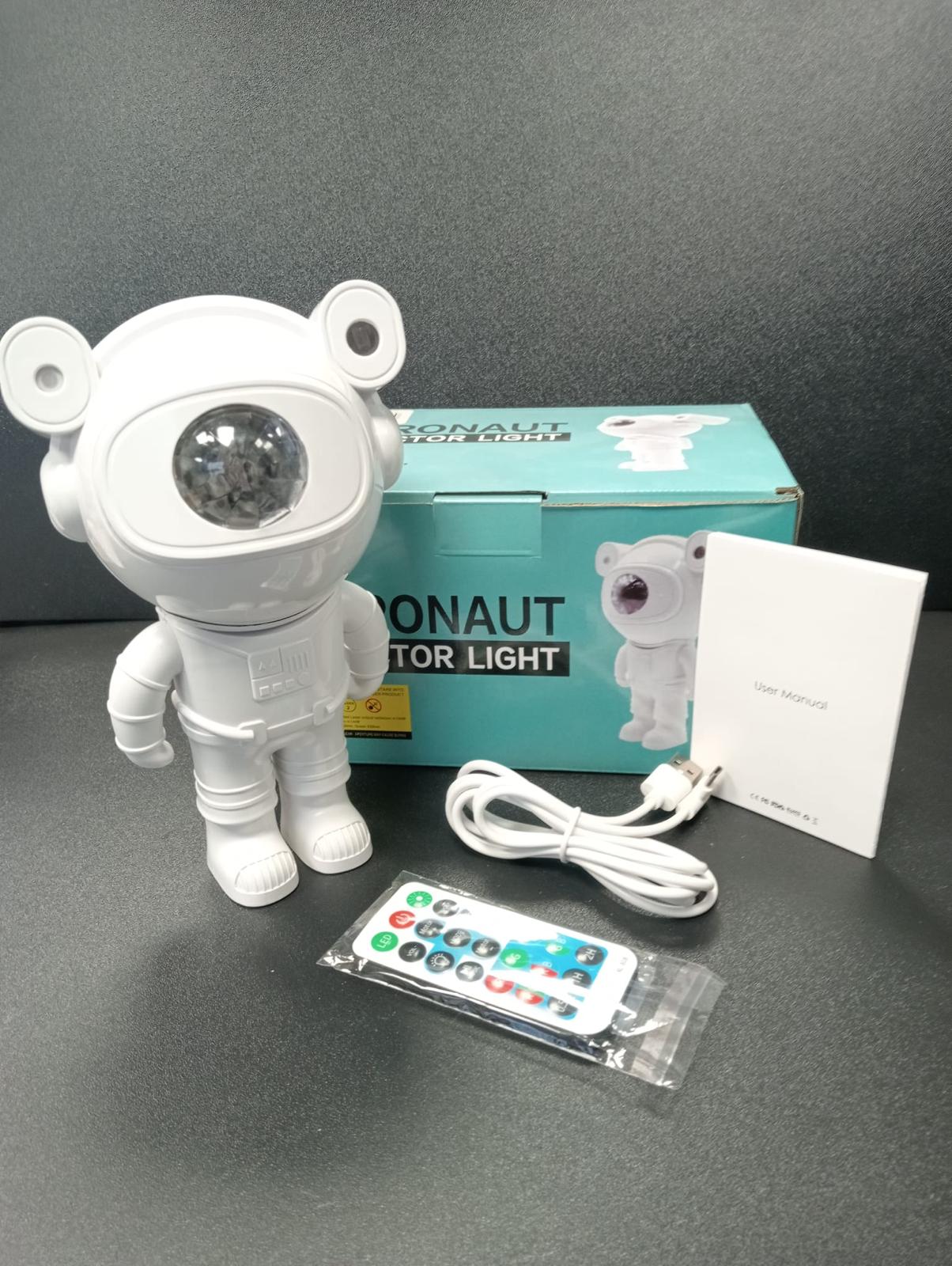 Bluetooth Astronaut Aurora Light Speaker